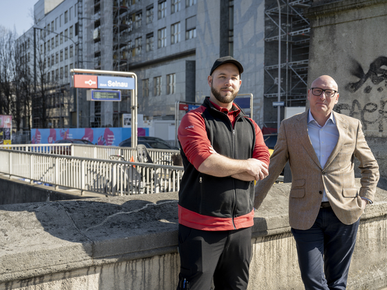 Robin Weiss und Mischa Nugent Selnau Zürich