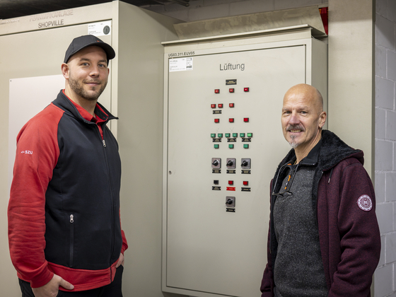 Robin Weiss und René Gächter Hauptbahhof Zürich
