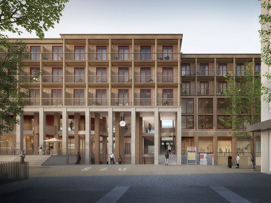 Visualisierung Bahnhof Adliswil