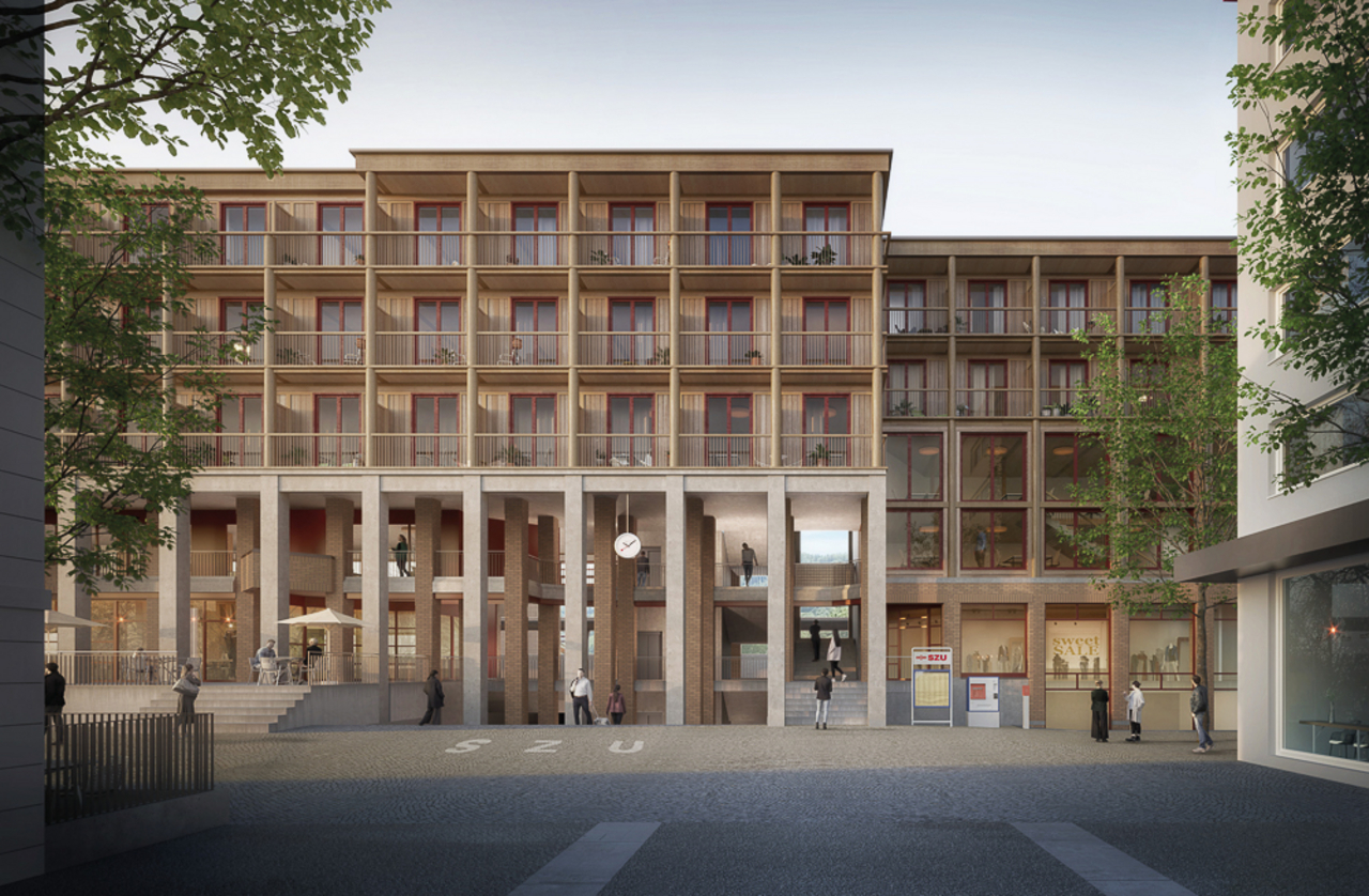 Visualisierung Bahnhof Adliswil