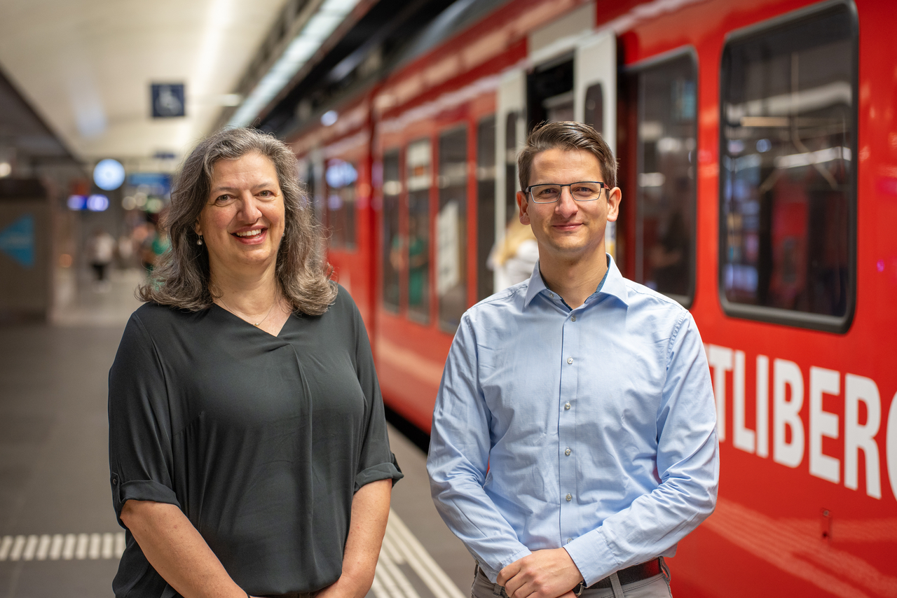 Elena Odermatt und Martin Ellwanger Basler Hoffmann