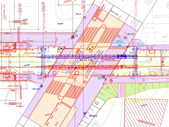 Situationsplan Zuerich Friesenberg