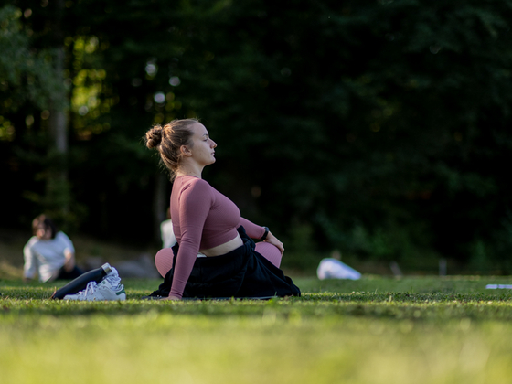 Yoga Pose Oeffnung Wirbelsäule