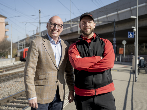 Robin Weiss und Mischa Nugent Giesshübel SZU
