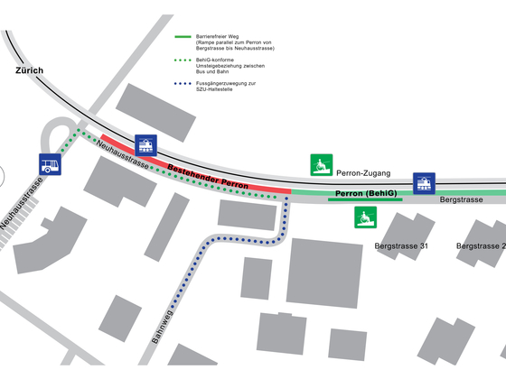 Situationsplan Uitikon Waldegg