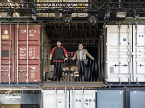 Robin Weiss und Mischa Nugent Kraftwerk Zürich