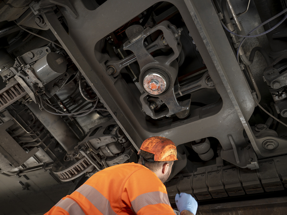 Instandhaltung SZU Giesshübel Drehgestelle 