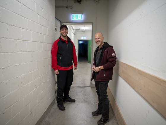 Robin Weiss und René Gächter Hauptbahnhof Zürich