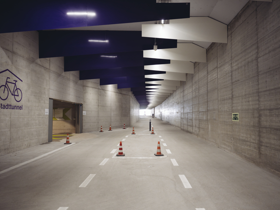Velotunnel HB Zürich SZU