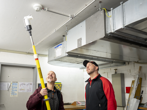 Robin Weiss und René Gächter Hauptbahhof Zürich