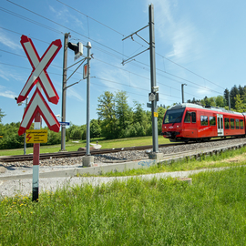 Bahnuebergang Ringlikon