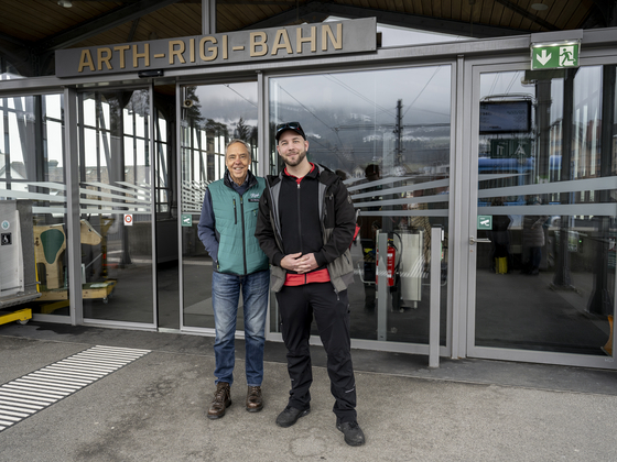 Urs Eberhard Robin Weiss Arth Rigi Bahn